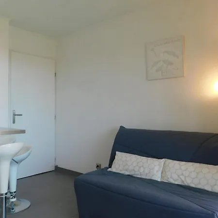 Apartment Cozy T2 Blue Beach With Parking And Pool